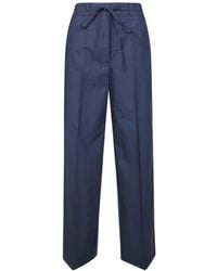 P.A.R.O.S.H. - P.A.R.O..H. Canyo Drawstring Wide-Leg Pants - Lyst