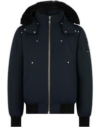 Moose Knuckles - Zip-Up Bomber Jacket - Lyst