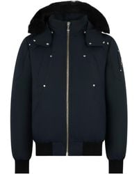 Moose Knuckles - Zip-Up Bomber Jacket - Lyst
