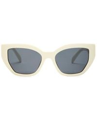 Prada - Thick-Frame Cat's Eye Sunglasses - Lyst