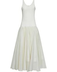 Co. - Drop-Waist Sop-Neck Dress - Lyst