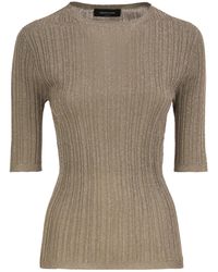 Fabiana Filippi - Crew-Neck Knit Top - Lyst
