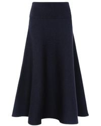 Frankie Shop - July Knit Midi Skirt - Lyst