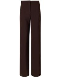 Veronica Beard - High-Waisted Straight Leg Pants - Lyst
