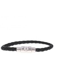 Ferragamo - Braided Leather Bracelet - Lyst