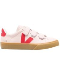 Veja - Recife Leather Lace-Up Sneakers - Lyst