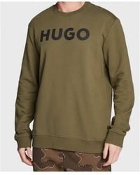 BOSS - Logo-Print Sweatshirt - Lyst