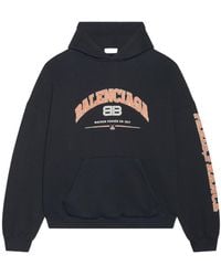 Balenciaga - Maison Wide Fit Hoodie - Lyst