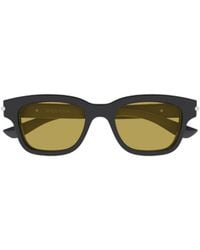 McQueen - Eyewear Square Frame Sunglasses - Lyst
