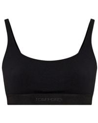 Tom Ford - Logo Band Bralette - Lyst