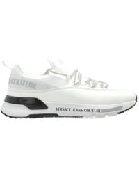 Versace Jeans Couture - Couture Logo Detailed Low-Top Sneakers - Lyst