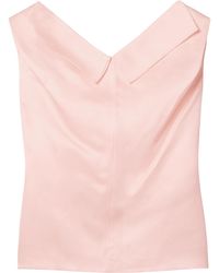 KHAITE - Selly V-Neck Top - Lyst