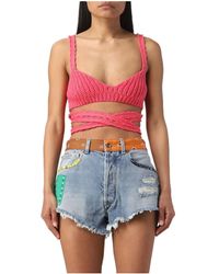 Alanui - Sleeveless Palm Springs Knitted Top - Lyst