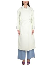 Stand Studio - Emily Double-Breasted Belted Trench Coat - Lyst