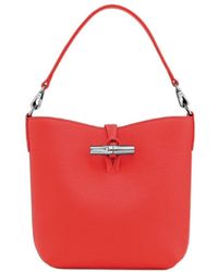 Longchamp - Mini Le Roseau Bucket Bag - Lyst