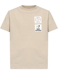 Iceberg - Logo Patch Crewneck T-Shirt - Lyst