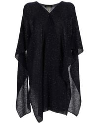 Fabiana Filippi - V-Neck Embellished Cape - Lyst