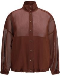 Brunello Cucinelli - Cotton Jacket - Lyst