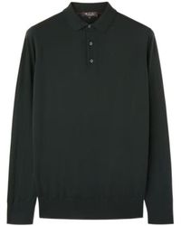 Loro Piana - Long-Sleeved Knitted Polo Shirt - Lyst
