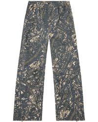 DIESEL - P-Lint Elastic Waist Trousers - Lyst