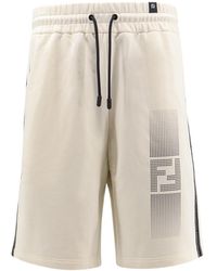 Fendi - Drawstring Bermuda Shorts - Lyst
