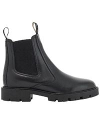 Celine - Margaret Round-Head Short Boots - Lyst