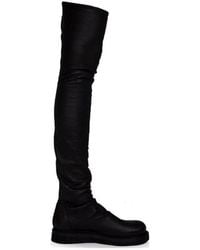 Rick Owens - Old Stretch Over-The-Knee Boots - Lyst