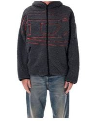 DIESEL - Teddy Hooded Jacket - Lyst