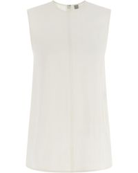 TOTEME - Totême Crewneck Sleeveless Top - Lyst
