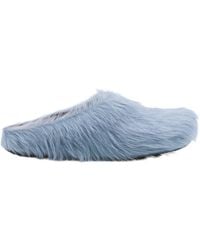 Marni - Fussbett Slip-On Flat Mules - Lyst