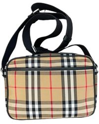 Burberry - Plaid Shoulder Bag - Lyst