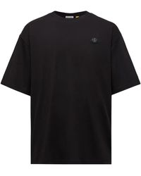 Moncler - X Asap Rocky Logo Patch Crewneck T-Shirt - Lyst
