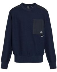 Moose Knuckles - Pocket-Detail Panelled Sweater - Lyst