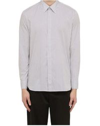 Pt Pantaloni - Striped Long-Sleeve Shirt - Lyst
