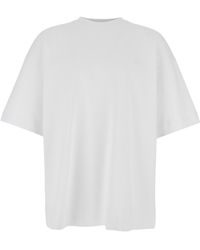 Juun.J - Juun J Logo Embroidered T-Shirt - Lyst