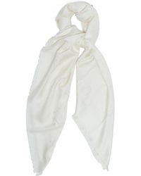 Gucci - Gg Jacquard Frayed-Edge Shawl - Lyst