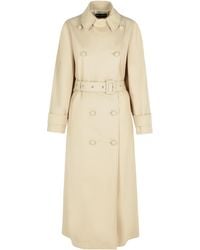 Dolce & Gabbana - 'Over' Polyester Blend Trench Coat - Lyst