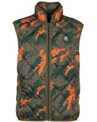 BBCICECREAM - Quilted Zip Gilet - Lyst