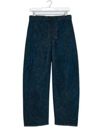 Lemaire - Belted Twisted Jeans - Lyst
