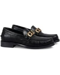 Gucci - Logo Plaque Slip-On Loafers - Lyst
