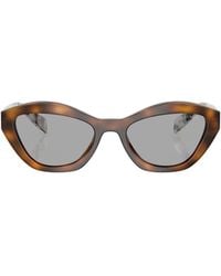 Prada - Eyewear Butterfly Frame Sunglasses - Lyst