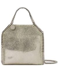 Stella McCartney - Falabella Metallic Chain-Linked Tote Bag - Lyst