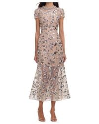 Self-Portrait - Sequin Embellished Maxi Dress - Lyst
