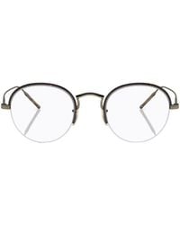 Oliver Peoples - Tk-6 Round-Frame Glasses - Lyst