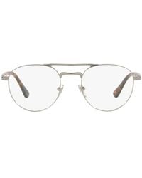 Persol - Tortoiseshell-Effect Pilot-Frame Glasses - Lyst