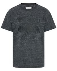 Maison Margiela - Short Sleeve Crewneck T-Shirt - Lyst