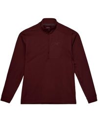 Arc'teryx - Rho Lt Zip Neck - Lyst