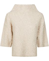 Max Mara - Funnel-Neck Sweater - Lyst