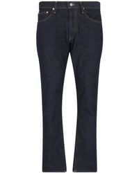 Polo Ralph Lauren - Logo-Patch Denim Jeans - Lyst