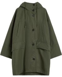 Weekend by Maxmara - Hooded Button Jacket - Lyst